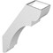Ekena Millwork 6-in. W x 20-in. D x 32-in. H Olympic Architectural Grade PVC Knee Brace BRCP06X20X32OLY - alternate 4